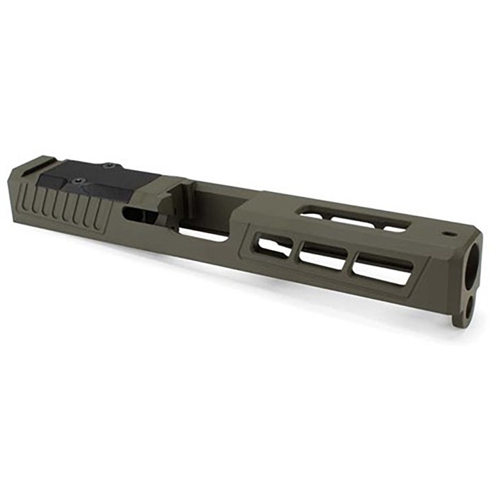 Zaffiri ZPS.6.17.OD Slide Glock 17 Gen 3 9mm Luger Optic Ready Green