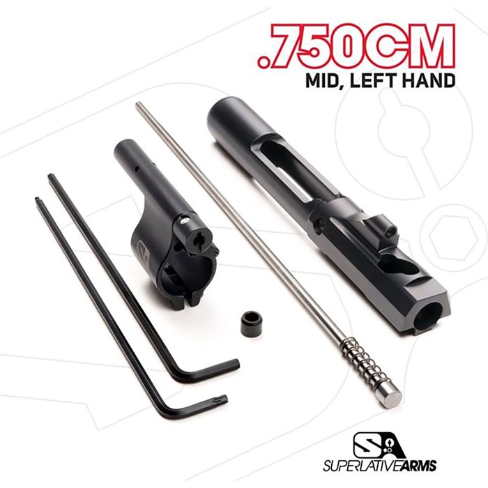 Superlative Arms SABO-PS-LFD-M750CM AR-15 Piston System .750" Gas Block