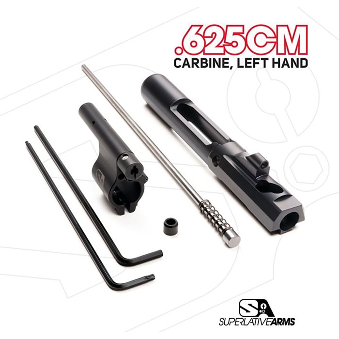 AR-15 ADJ PISTON SYSTEM W-CLAMPON .625" GAS BLOCK CARBINE