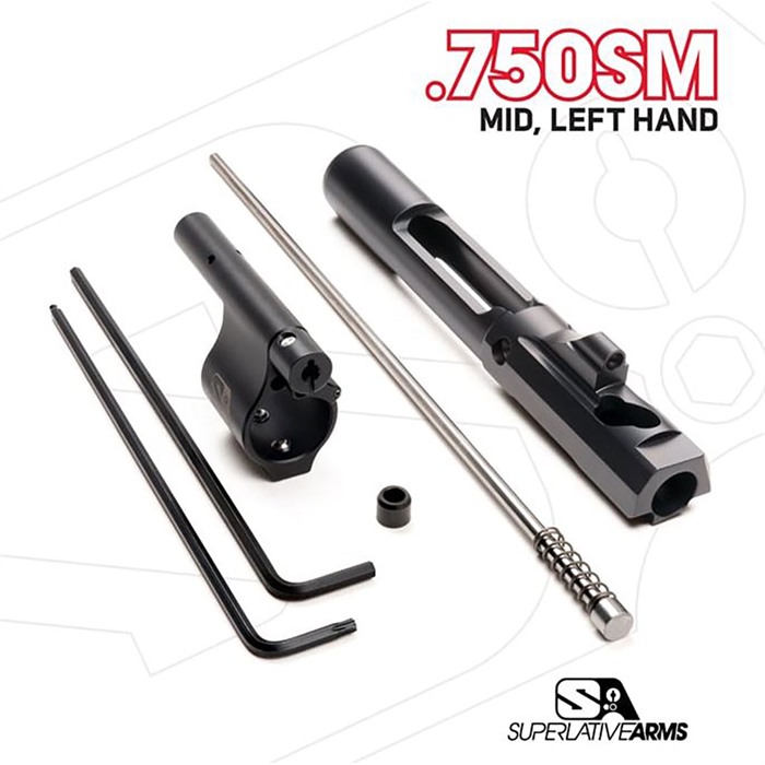 Superlative Arms SABO-PS-LFD-M750SM AR-15 Piston System .750" Gas Block - Superlative Arms