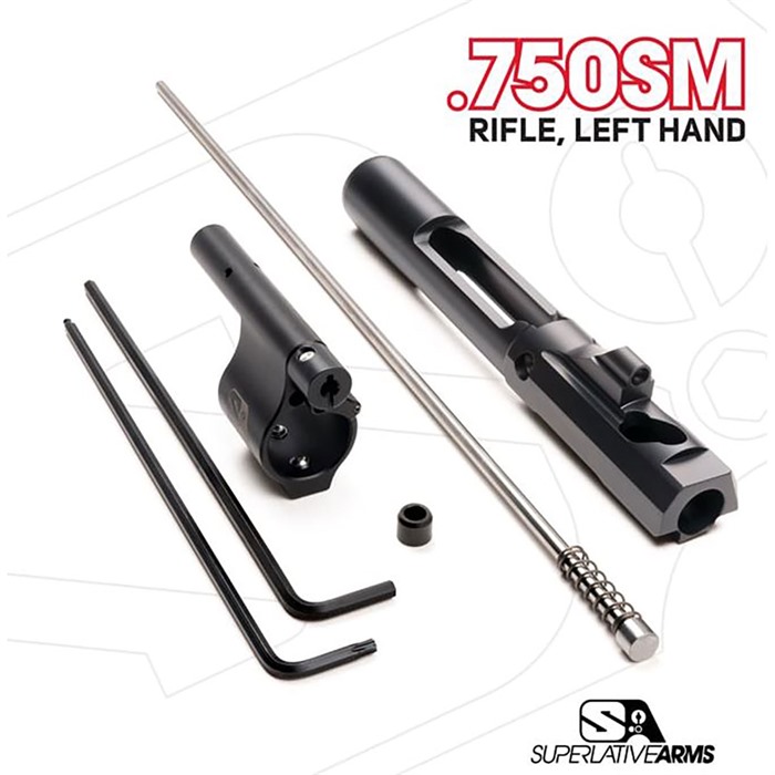 Superlative Arms SABO-PS-LFD-R750SM AR-15 Adjustable Piston System .750" Block