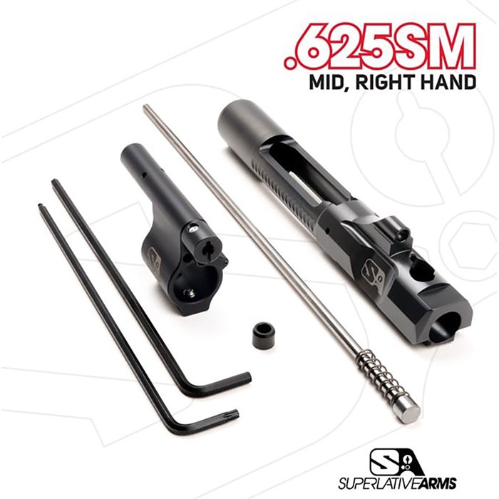 Superlative Arms SABO-PS-RFD-M625SM AR-15 Piston System .625" Gas Block