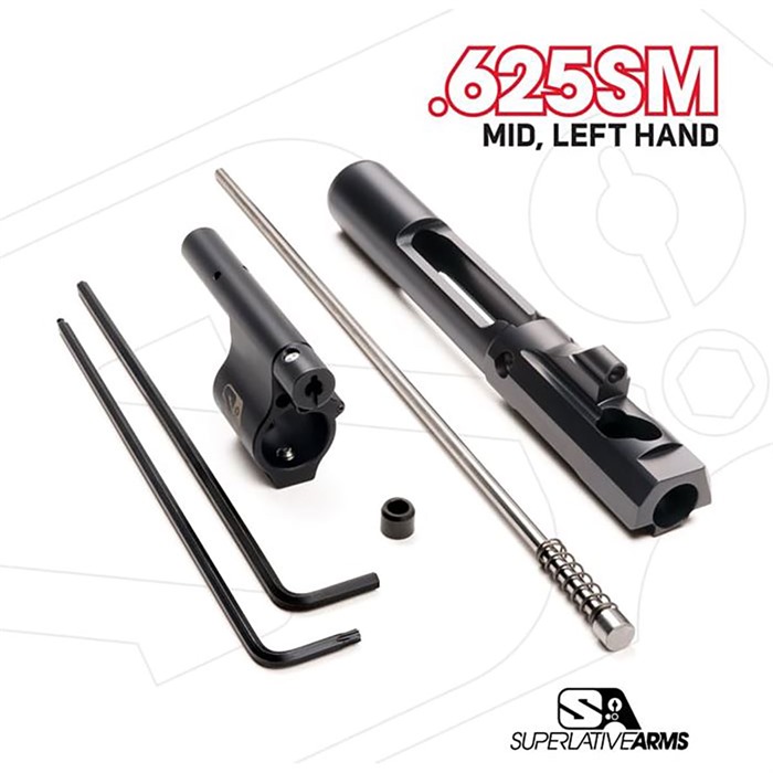 Superlative Arms SABO-PS-LFD-M625SM AR-15 Piston System .625" Gas Block