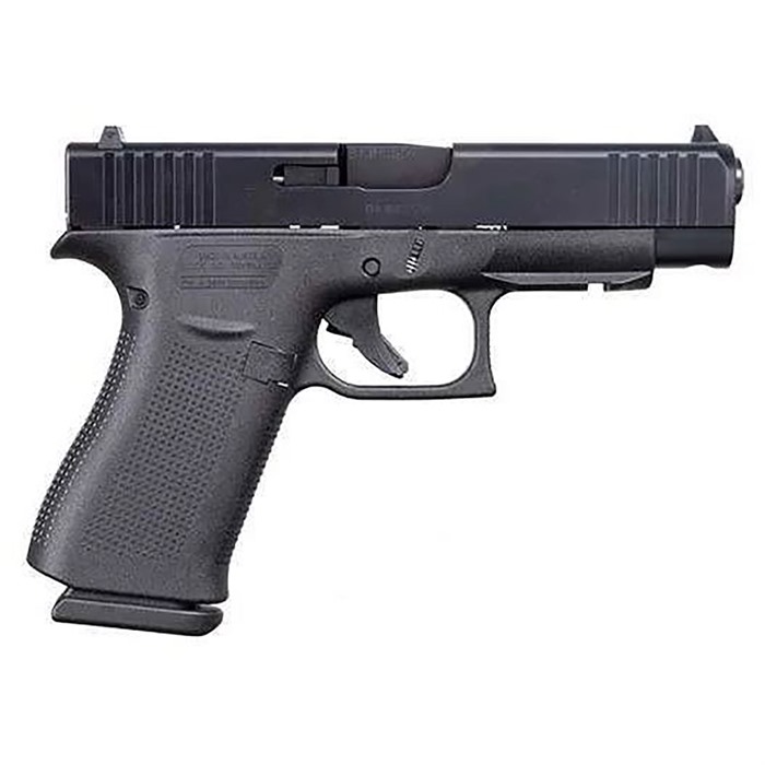 GLOCK 48 FR 9MM FRONT SERRATION BLACK 10RD UA4850201FR