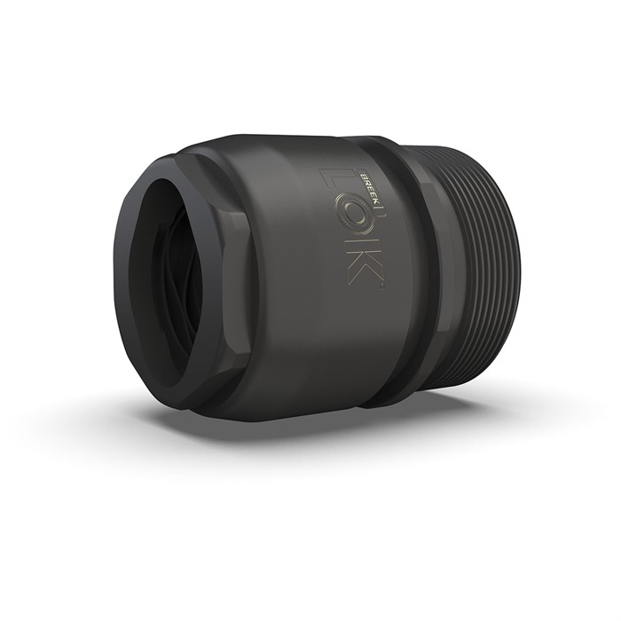 Breek Arms BRK4100 Quick Attach Suppressor Mount 1.375"x24 Hub Black