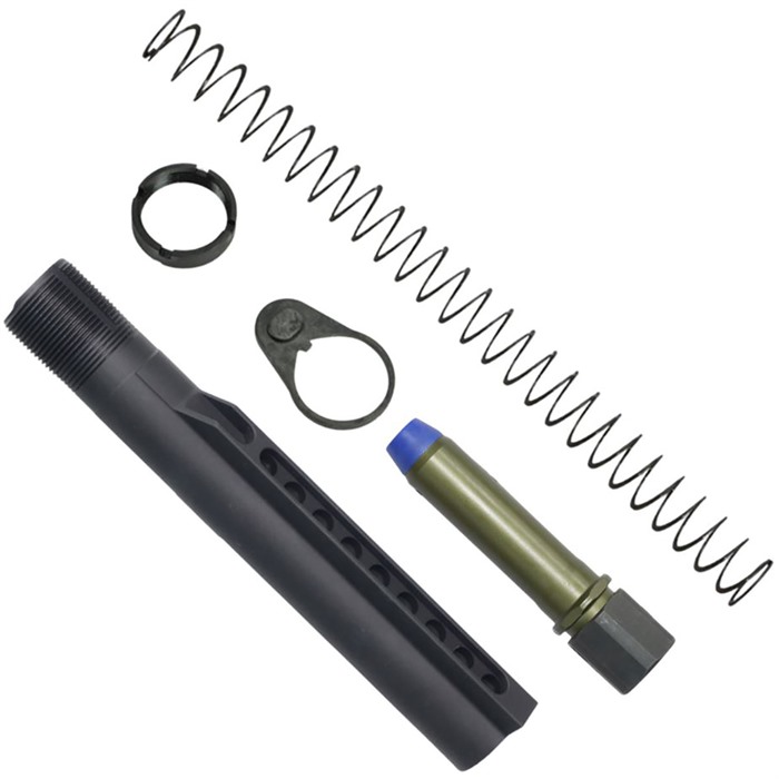 KAK Industry 522-0704-210 AR-15 A5-Length H2 Buffer Tube Kit Black