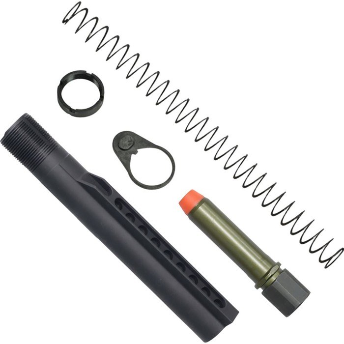 KAK Industry 522-0704-211 AR-15 A5-Length H3 Buffer Tube Kit 6.5oz Black