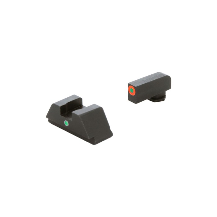 AmeriGlo GL-205 i-Dot Tritium Sight Set for Glock 42/43 Black - Ameriglo