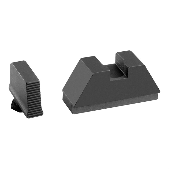 AmeriGlo GL-457 5L Optic Comp Sights Serrated Front .240"/.315" for Glock