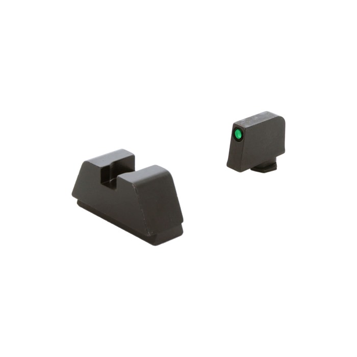 AmeriGlo GL-809 XL Tall Tritium Sight Set .315"F/.394"R Glock