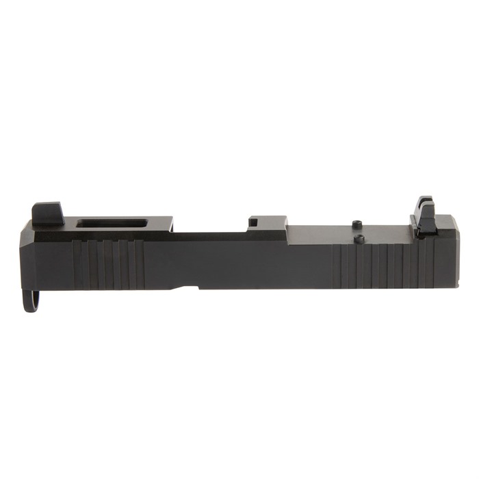 Brownells GL-854 Tall Black Serrated Sight Set .220"F/.295"R Glock