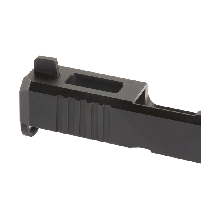 Brownells GL-856 3XL-Tall Black Serrated Sight Set for Glock .365"F/.451"R - Brownells for sale at TheGunDock