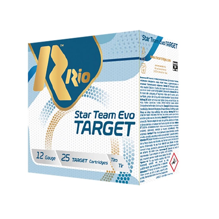 RIO OUTDOORS CORP. STAR TEAM TARGET 28 LIGHT 12 GA 2-3/4" 1OZ #7.5 25/BOX