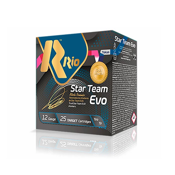 RIO OUTDOORS CORP. STAR TEAM EVO 28 12 GA 2-3/4" 1OZ #7.5 SHOT 25/BOX