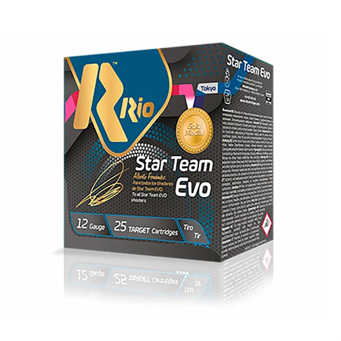 RIO OUTDOORS CORP. STAR TEAM EVO 28 HV 12 GA 2-3/4" 1OZ #8 SHOT 25/BOX