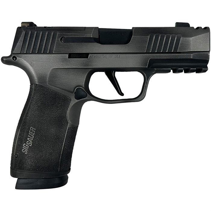 Sig SAUER P365 XMACRO COMP 9mm 17+1 Distressed Gun Metal Gray 3.1"