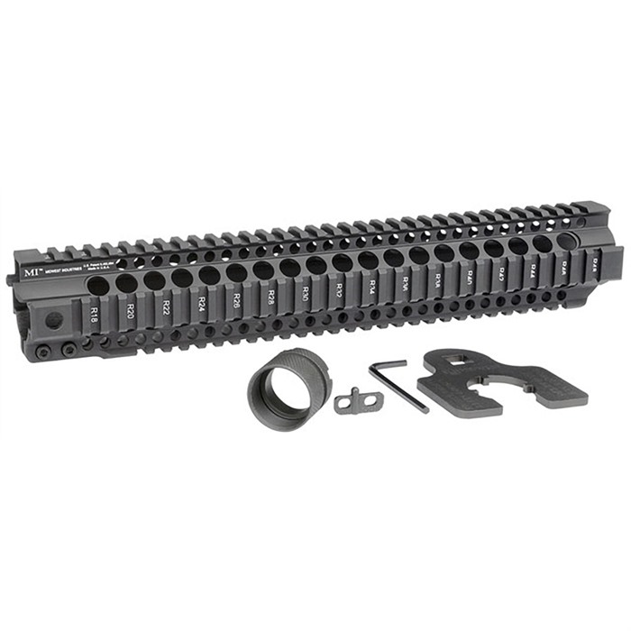 MIDWEST INDUSTRIES T-Series 14in Quad Rail Handguard (MI-CRT14)