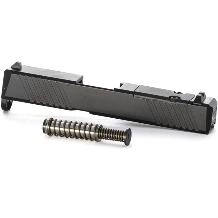 BROWNELLS BRN SLIDE ASSEMBLY FOR GLOCK 43 WITH HOLOSUN 407K CUT - Brownells - 9 MM LUGER