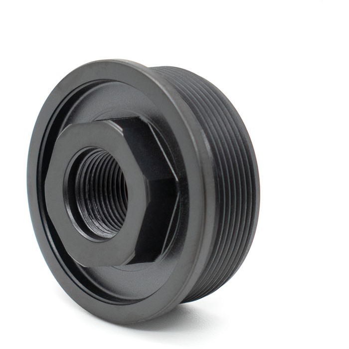 Rearden 10206 Direct Thread Adapter 5/8"x32 Square Shoulder Black