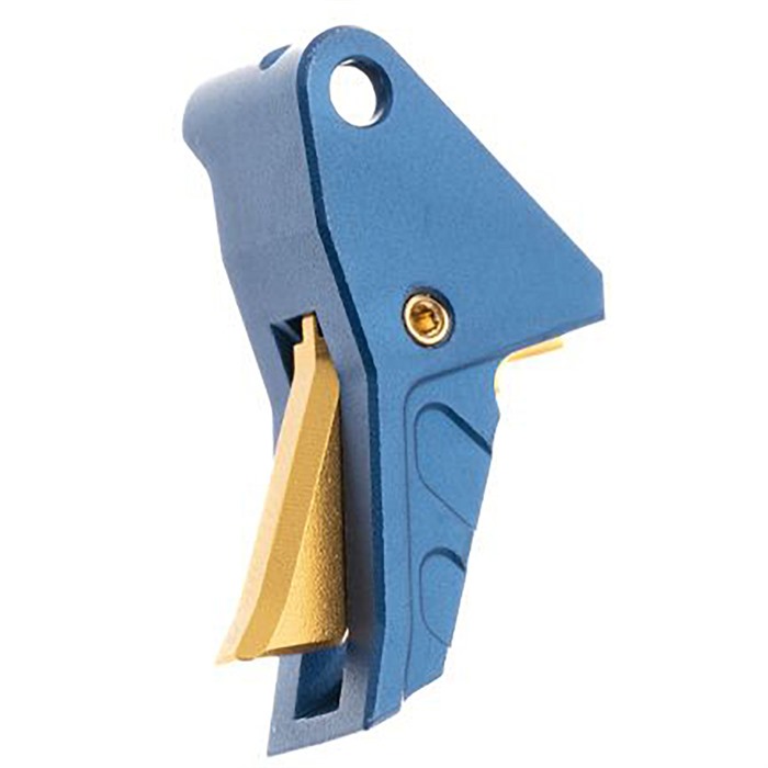 Tyrant Designs TD-ECHETRIG-BLUE/GOLD Trigger Springfield Echelon Blue