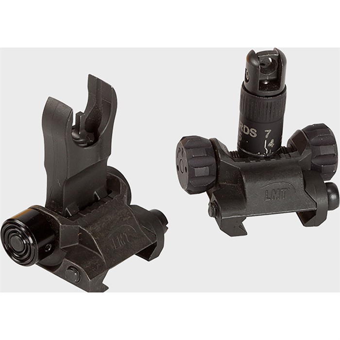 LMT Defense L8BUIS556 AR-15 Imperial BUIS Sight Set Black