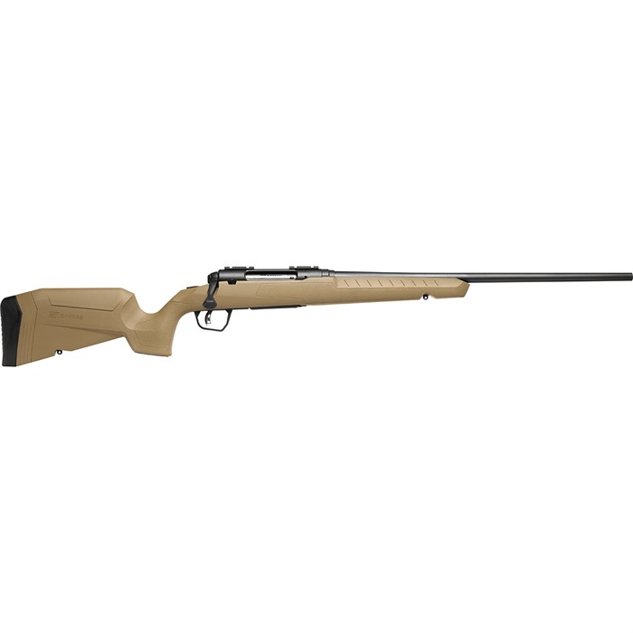 Savage 32049 AXIS 223 Rifle 4+1 Matte Black FDE Synthetic Stock 22" - SAVAGE ARMS - 22-250