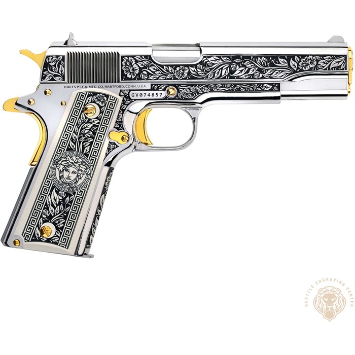 1911 GOV'T 45 ACP 5'' BBL (1)8RD MAG ITALIAN RENAISSANCE