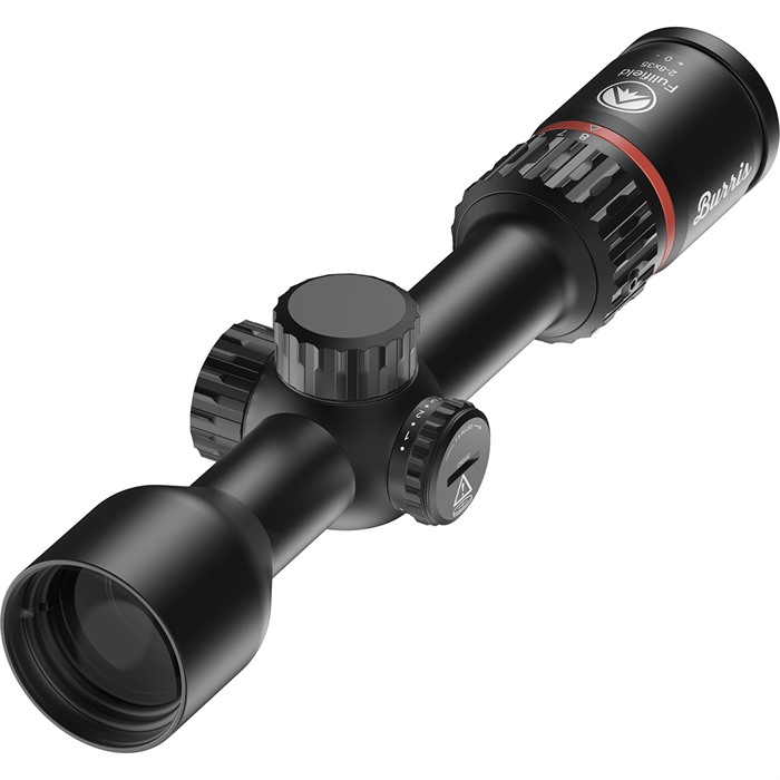 Burris 201500 Fullfield 2-8x35mm Capped Turret 1in Tube Matte Black