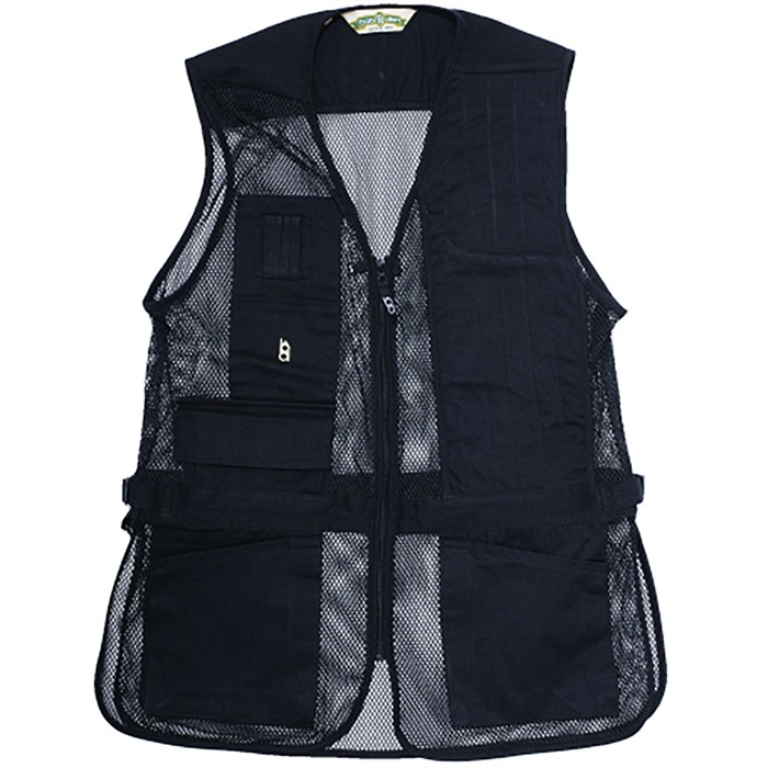 BOB ALLEN FULL MESH SHOOTING VEST BLACK RH M
