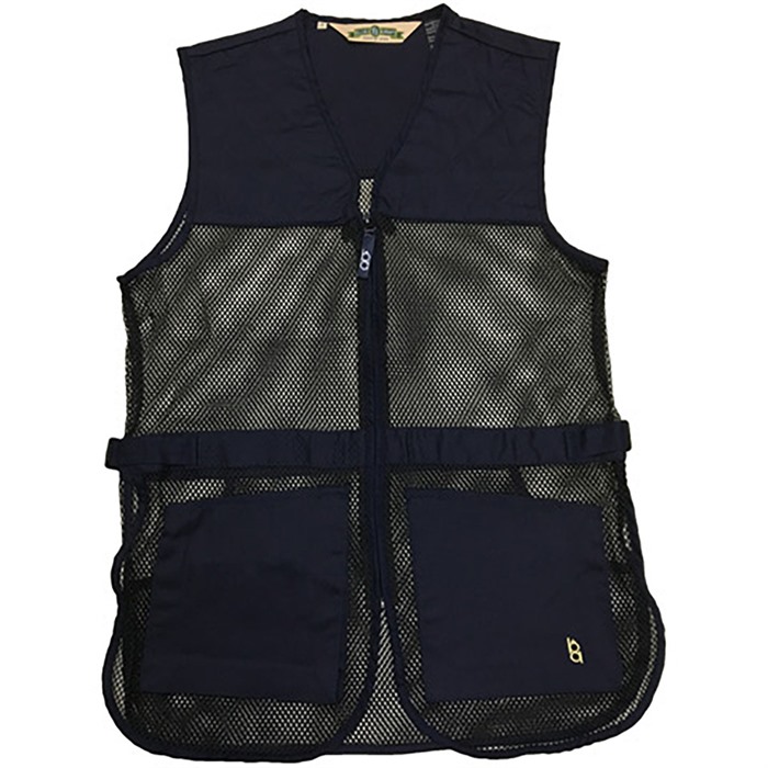 BOB ALLEN FULL MESH DUAL PAD SHOOTING VEST NAVY 3XL