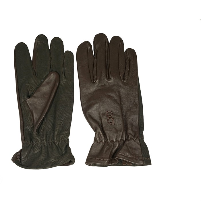 BOB ALLEN DIGITAL PALM SHOOTING GLOVES DARK BROWN XL