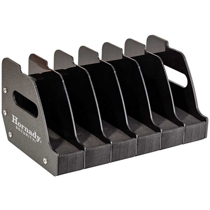 6 GUN PISTOL STORAGE RACK