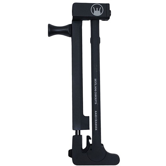 DEVIL DOG CONCEPTS, LLC AR-15 HARD CHARGER SIDE CHARGE HANDLE W/TACTICAL PULL HANDLE