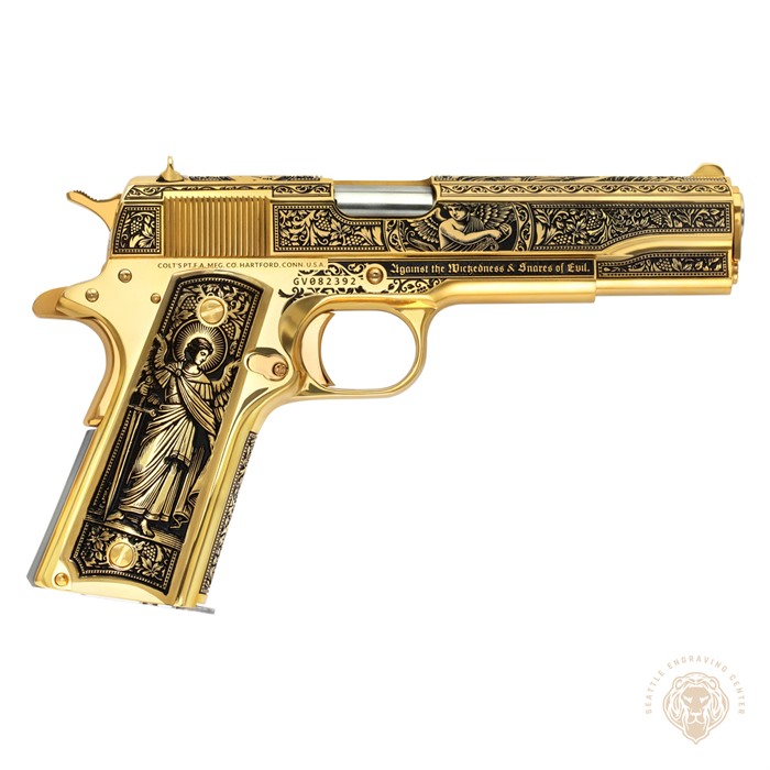 1911 GOV CLASSIC CUSTOM 38SUPER ELYSIAN DAWN SEMI-AUTO HANDGUN