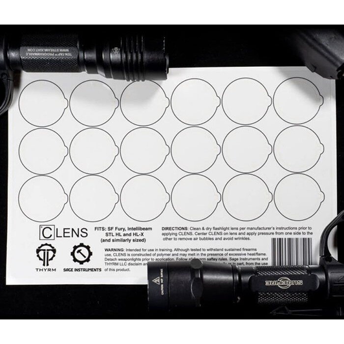 Thyrm LLC CLENS 18LLARGE SIZE HALF SHEET
