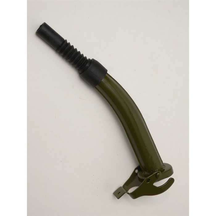 SCHRECK WHOLESALE INC MILITARY STYLE JERRY FUEL CAN SPOUT O.D. GREEN