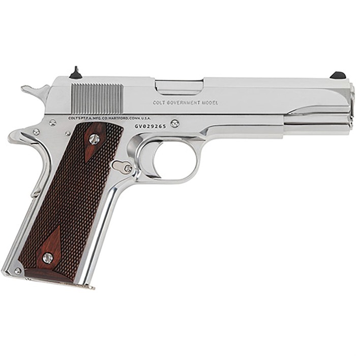Colt O1911CBS38 Gov't 38 Super 5" National Match Barrel Stainless - Colt - 38 Super