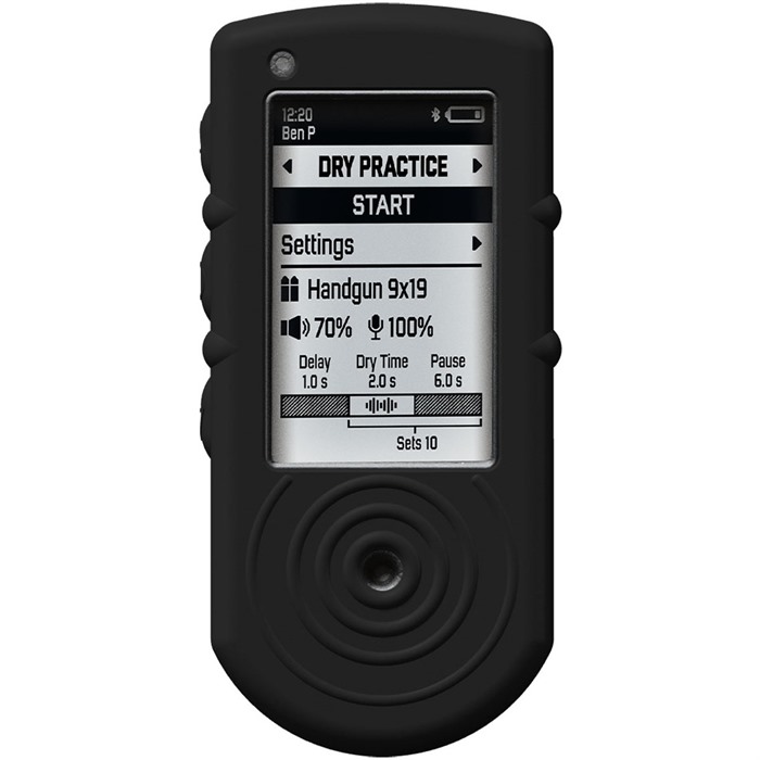 SHOOTERS GLOBAL SILICON SLEEVE CASE FOR SG TIMER 2 BLACK