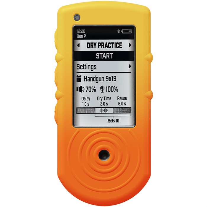 SHOOTERS GLOBAL SILICON SLEEVE CASE FOR SG TIMER 2 SUNSET ON THE RANGE