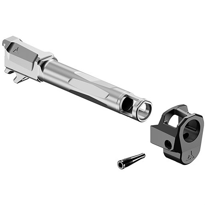 Radian R0877 Ramjet + Afterburner Combo 3.70" Black/Gray Stainless Steel