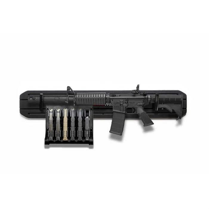 TACTICAL WALLS MINMOD RIFLE RACK W/MAG PACK HANGER FOR AR-15 - Tactical Solutions