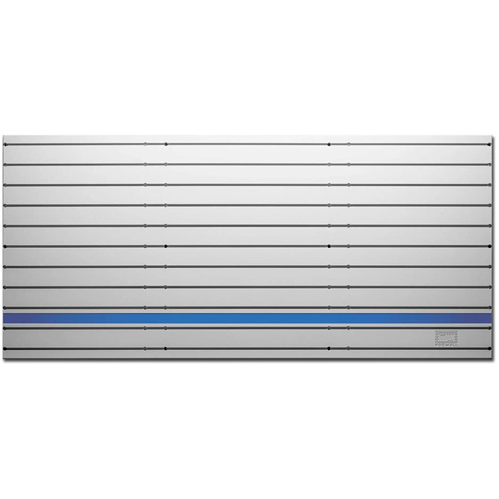 TACTICAL WALLS MODWALL PANEL 48"WX22"H DOLPHIN GRAY W/BLUE LINE HERO STRIP