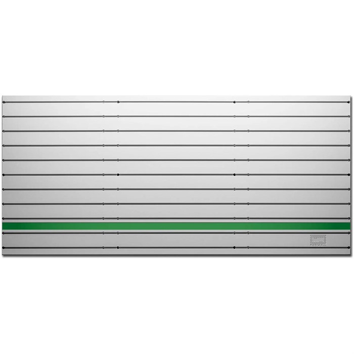 TACTICAL WALLS MODWALL PANEL 48"WX22"H DOLPHIN GRAY W/GREEN LINE HERO STRIP