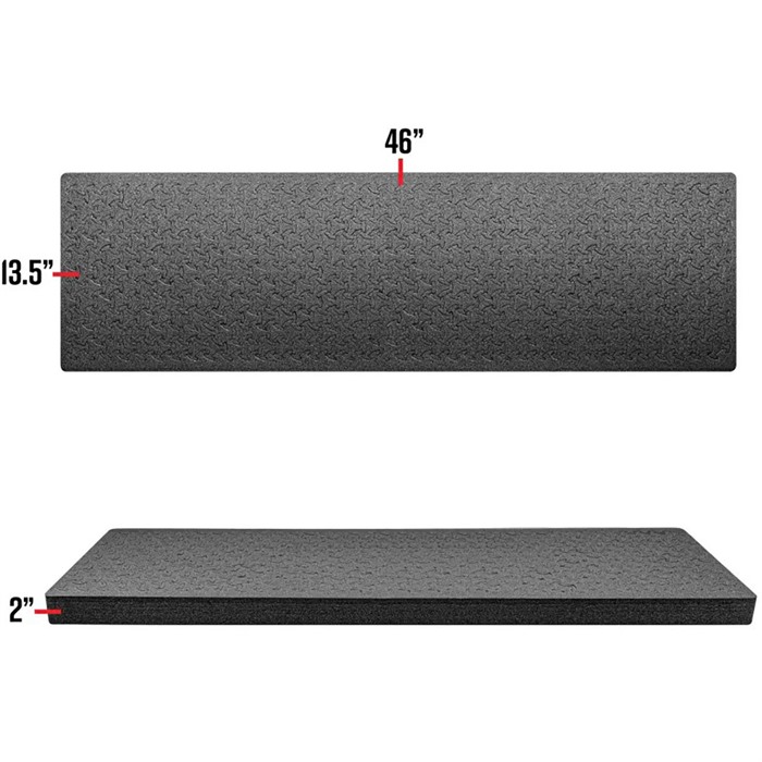 EYLAR RAGAR CROSSLINK FOAM INSERT 46"X13.5" FOR HARD RIFLE CASE