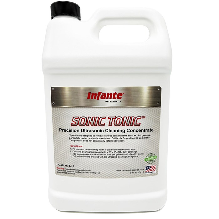 INFANTE ULTRASONICS ULTRASONIC CLEANING CONCENTRATE 1 GALLON