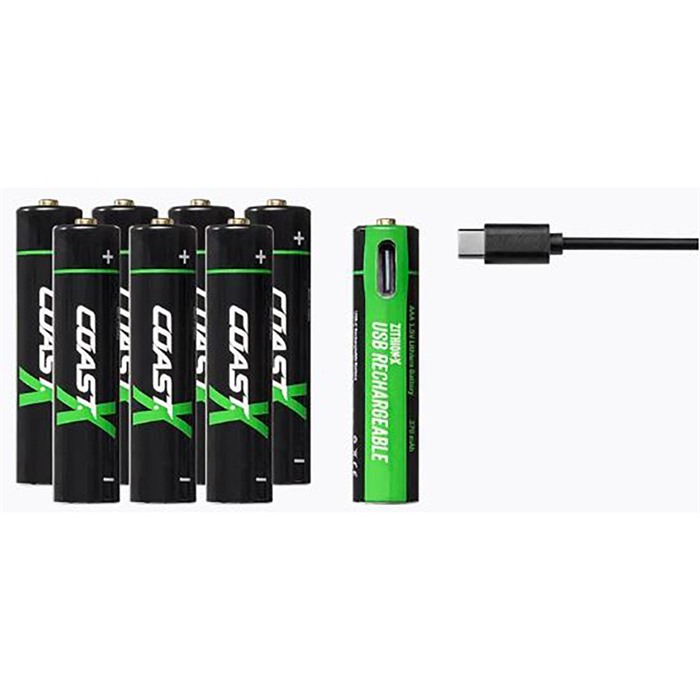 Coast PRODUCTS ZXAAA RECHARGABLE BATTERY 8-PACK