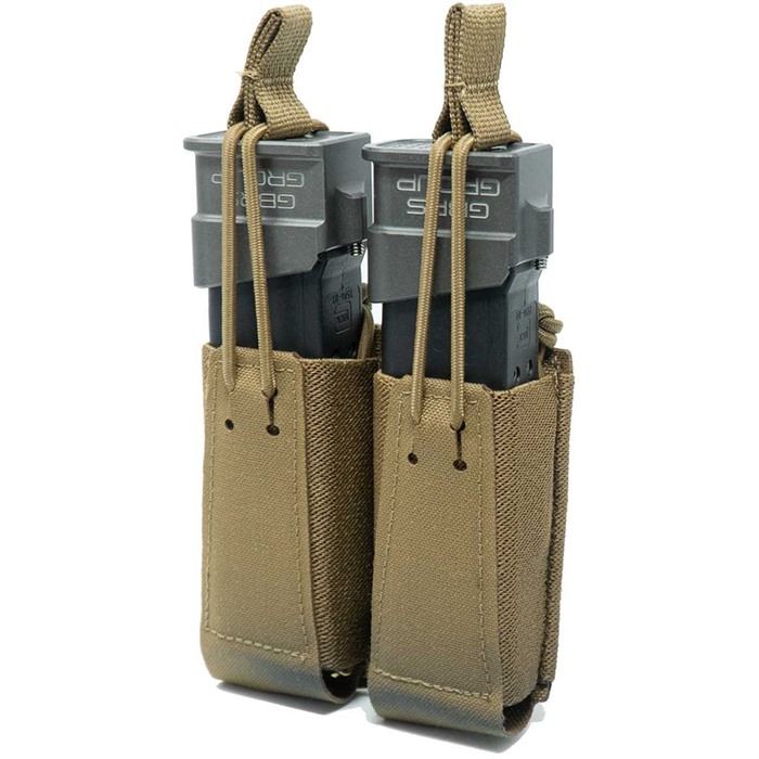 GBRS GROUP DOUBLE PISTOL POUCH CB