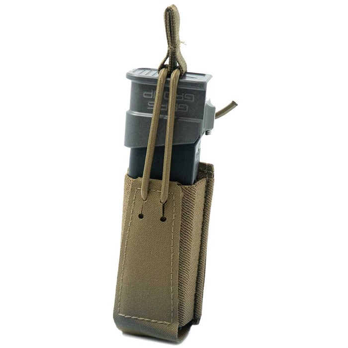 GBRS Group Single Pistol Magazine Pouch Coyote Brown Fits 1 Pistol