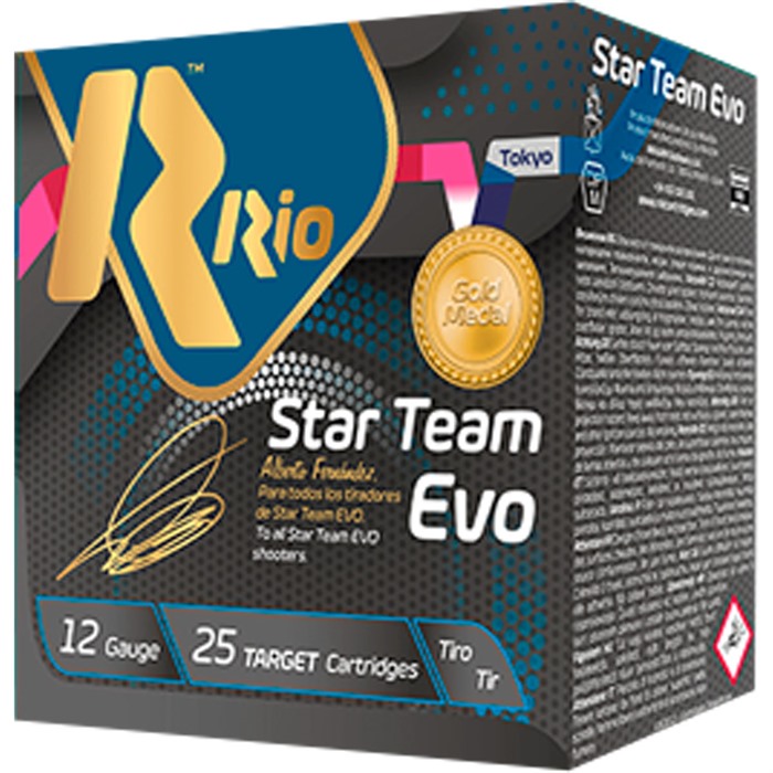 RIO OUTDOORS CORP. STAR TEAM EVO 32 LR 12GA 2-3/4" 1OZ #7.5 SHOT 25/BOX