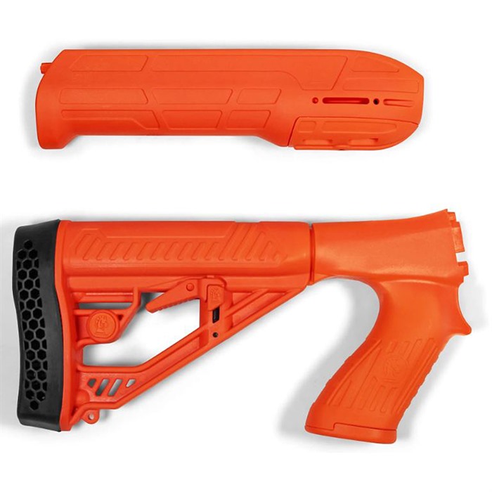 ADAPTIVE TACTICAL EX PERFORMANCE ADJ STOCK W / FOREND REM 870 12GA LESS LETHAL ORANGE
